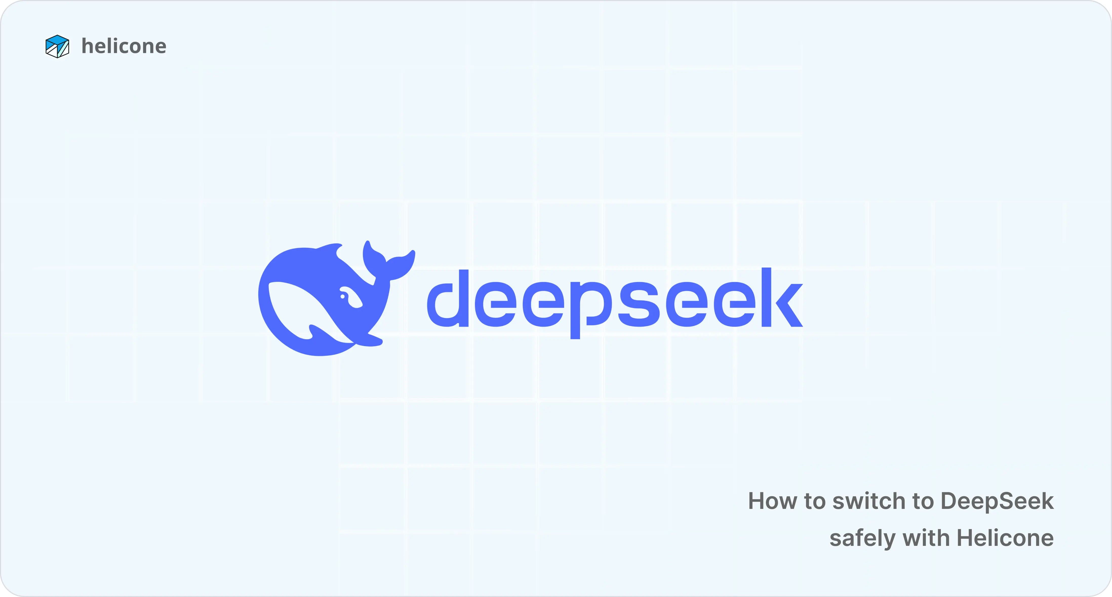 Switch to DeepSeek R1 Safely